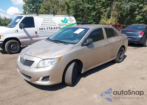2010 Toyota Corolla Le z USA, uszkodzony, nr VIN 1NXBU4EE0AZ173211